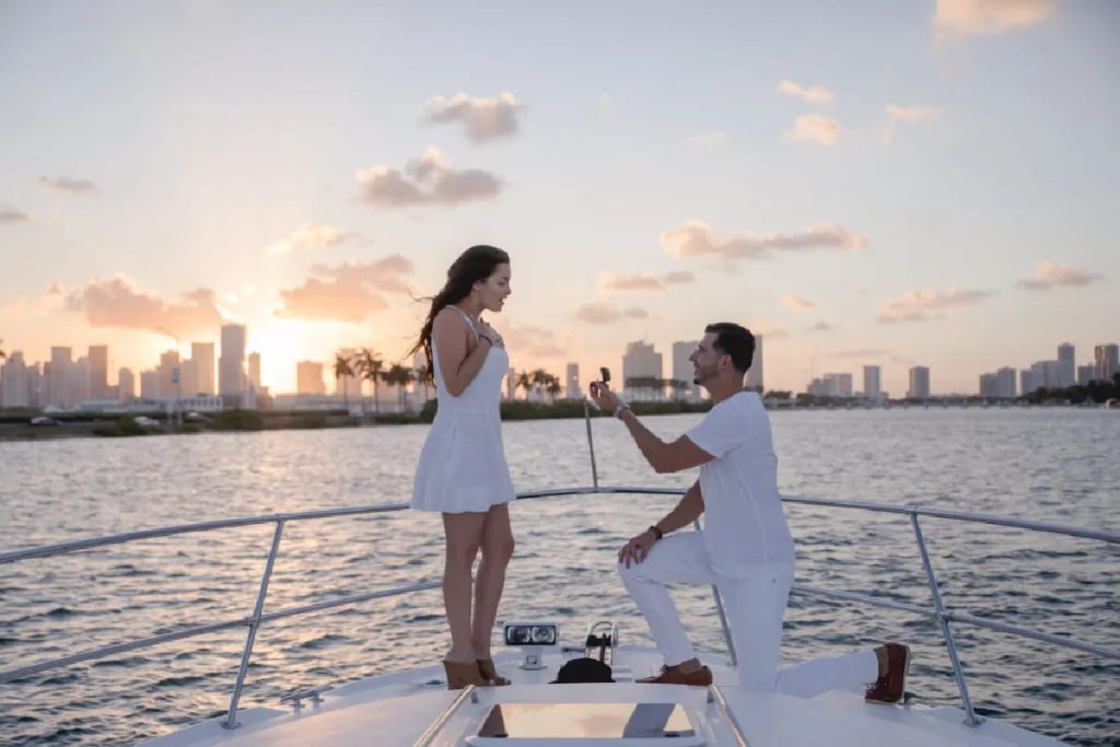 Proposal on a Yacht in Mumbai with Fortune India Sailing